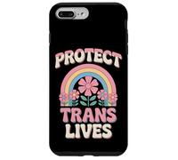 Proteger vidas trans Mujeres trans Transgénero Carcasa para iPhone 7 Plus/8 Plus