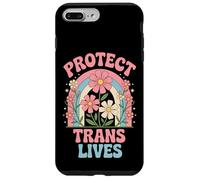 Proteger vidas trans Mujeres trans Transgénero Carcasa para iPhone 7 Plus/8 Plus