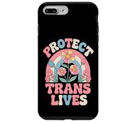 Proteger vidas trans Mujeres trans Transgénero Carcasa para iPhone 7 Plus/8 Plus