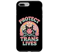 Proteger vidas trans Mujeres trans Transgénero Carcasa para iPhone 7 Plus/8 Plus
