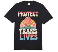 Proteger Vidas Trans Mujeres Trans Transgénero Comfort Colors Adult Heavyweight T-Shirt