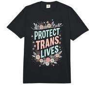 Proteger Vidas Trans Mujeres Trans Transgénero Comfort Colors Adult Heavyweight T-Shirt