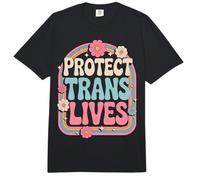 Proteger Vidas Trans Mujeres Trans Transgénero Comfort Colors Adult Heavyweight T-Shirt