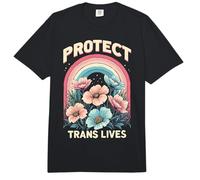 Proteger Vidas Trans Mujeres Trans Transgénero Comfort Colors Adult Heavyweight T-Shirt