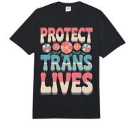 Proteger Vidas Trans Mujeres Trans Transgénero Comfort Colors Adult Heavyweight T-Shirt