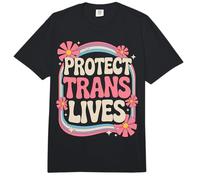 Proteger Vidas Trans Mujeres Trans Transgénero Comfort Colors Adult Heavyweight T-Shirt