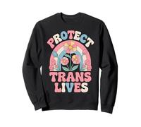 Proteger vidas trans Mujeres trans Transgénero Sudadera