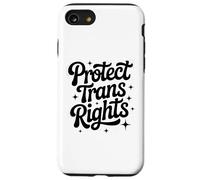 Proteger Vidas transgénero - Aliado del Orgullo Trans LGBT Carcasa para iPhone SE (2020) / 7/8