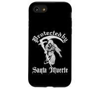 Protegido por Santa Muertes para el Día de La Calavera Mujeres Hombres Carcasa para iPhone SE (2020) / 7 / 8
