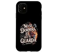 Protegidos por Dios - Salmo 121:3 Carcasa para iPhone 11