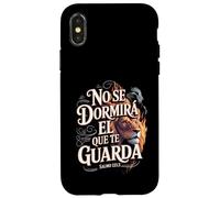 Protegidos por Dios - Salmo 121:3 Carcasa para iPhone X/XS