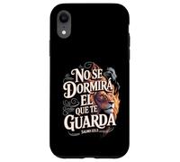 Protegidos por Dios - Salmo 121:3 Carcasa para iPhone XR