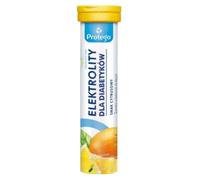 Protego Electrolitos para diabéticos, Naranja-Limón - 20 comprimidos efervescentes