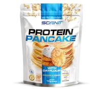 Protein Pancake - 1 kg - Con Harina de Avena, para preparar tortitas proteícas - 25% de proteínas, alto en fibra - Pancakes Proteina (1 kg, Galletas con nata)