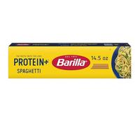 Protein+ - Proteína de pasta espaguetis de lentejas, garbanzos y guisantes. Buena fuente de proteína a base de plantas, pasta proteica sin OMG, certificado Kosher, caja de 14.5 onzas