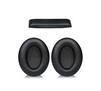 (Protein skin) Easily Replaced Ear Pads Headbeam forSennheiser HD200 Pro Headphone Thicker Foam Covers Sleeves Earpads