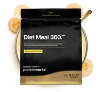 Protein Works | Diet Meal 360 - Gold, Plátano Suave, 7 Comidas, 500g
