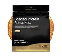 Protein Works | Loaded Protein Pancakes - GOLD Innovation, Mezcla Pancakes Proteicos Premium, Desayuno High-Protein, Bajo Azúcar & Grasa, Natural, 16 Porciones, 1kg