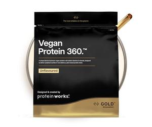 Protein Works | Vegan Protein 360 - Gold, Sin Sabor, 1 kg