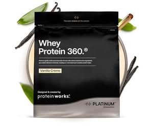 Protein Works | Whey Protein 360 - Platinum, Vainilla Francesa, 1.2 kg