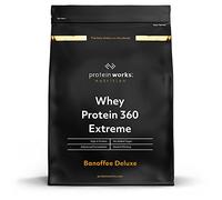 Protein Works Whey Proteína 360 Extreme | Premium Proteína | Banoffee | Añadido BCAA y glutamina 1,2 kg