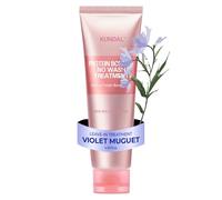 KUNDAL Acondicionador sin enjuague para cabello dañado Protein Bonding No Wash Treatment Violet Muguet - 130 ml