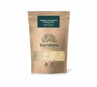 Proteina de Guisante (83%) en Polvo de Agricultura Ecológica BIO | Vegetal | Suave | Sedosa | sabor neutro aislado | SAMSKARA (500gr)