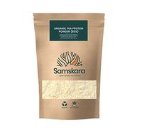 Proteina de Guisante (83%) en Polvo de Agricultura Ecológica BIO | Vegetal | Suave | Sedosa | sabor neutro aislado | SAMSKARA (3kg)