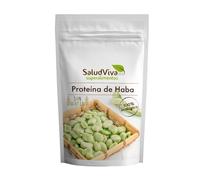 Proteína de habas 60% Eco SaludViva 250 g | Proteína vegetal ecológica en polvo para batidos, cremas y recetas saladas | Alta en proteína, sin gluten por naturaleza y apta para veganos