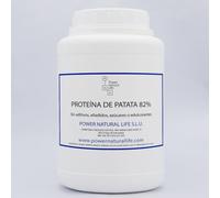 Proteína de Patata en Polvo Power Natural Life | 100% Origen Vegetal | Aislado Proteico Natural Vegano | Batidos, Repostería y Panadería Sin Gluten | Envase de 1 kg
