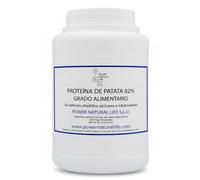 Proteína de Patata en Polvo Power Natural Life | Envase de 1 kg 100% Origen Vegetal | Grado Alimentario | Concentrado Proteico Natural Vegano | Batidos, Repostería y Panadería Sin Gluten