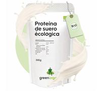Proteína de suero ecológica, neutra - 100% whey en polvo, de vacas alimentadas con pasto, sin edulcorantes, 500 g | GreenOrganic