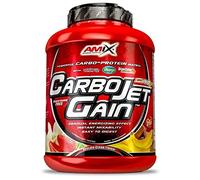 AMIX - Proteína en Polvo Carbojet Gain -Proteína para Ganar Masa Muscular - Ideal para Atletas de Élite - Sabor Fresa - 2,25 KG