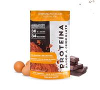 Proteína Instantánea de Clara de Huevo en Polvo de Chocolate (1020g) | Proteina en Polvo sin Gluten | Proteinas para Masa Muscular | Proteina sin Lactosa