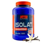 Proteína Isolat Competition - Mega Plus - Promiko - Proteína Aislada De Suero Profesional Para Masa Muscular Y Recuperación Rápida - Proteina Isolate Y Leche En Polvo - Vainilla 2kg