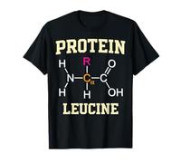 Proteína Leucina Molécula Aminoácido Gimnasio Fitness Ciencia Camiseta