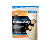 PROTEINA NAMEDSPORT 100% WHEY SHAKE COOKI.900G