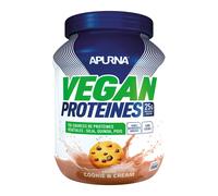 Proteína Vegana Apurna Cookie and cream 600g TU Unisex