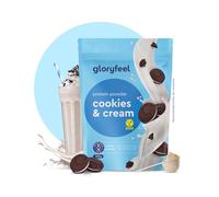 Proteína Vegana en Polvo Cookies & Cream - 1kg de proteína vegetal - 33 Porciones con 22g de proteína - SIN soja - Aislado de proteína de guisante, haba y girasol - 100% Vegano y sin lactosa