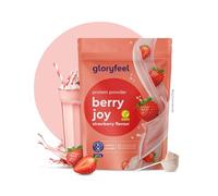 Proteína Vegana - Sabor FRESA - 1kg Proteína en polvo sin azúcar - 22g de proteinas para aumentar o mantener la masa muscular - Aislado de proteina de guisante - Sin soja, gluten ni lactosa