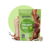 Proteína Vegana - Sabor NOUGAT - 1kg Proteína en polvo sin azúcar - 22g de proteinas para aumentar o mantener la masa muscular - Aislado de proteina de guisante - Sin soja, gluten ni lactosa