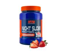 Proteinas - Proteina Nocturna - Night Slow Competition - Proteína en Polvo para Batidos - Proteinas para Masa Muscular - Sin Gluten - Sin Aspartamo - Sin Azúcar (Fresa, 1 Kg)