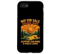 Proteja Nuestro Parque Nacional Retro Vintage No está a la Venta Soporte Carcasa para iPhone SE (2020) / 7/8