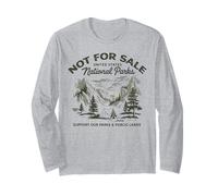 Proteja nuestro Parque Nacional Retro Vintage No está a la venta Soporte Manga Larga