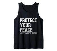 Proteja su Paz como si Fuera edición Limitada Serenity Quote Camiseta sin Mangas