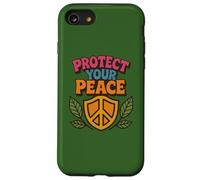Proteja su Paz Diseño de recordatorio Espiritual de energía Consciente Carcasa para iPhone SE (2020) / 7/8