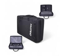 Protekt Bolsa para Denon SC LIVE4 con bolsillos internos BLIVE4IP DJ Bolsa de transporte rígida para controlador Pioneer DJ, bolsillos para laptop, auriculares, cables