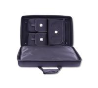 Protekt Bolsa para Pioneer DDJ-FLX4 con bolsillos internos BFLX4IP DJ, bolsa de transporte rígida para controlador Pioneer DJ, bolsillos para laptop, auriculares, cables, Black, 60 x 38 x 17 cm, Bolsa