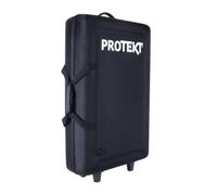 Protekt BP4G2W - Bolsa de EVA para controlador de DJ con ruedas para Denon | Bolsa protectora de EVA para DJ, diseñada para el PRIME4 G2, con exterior Oxford 1680D duradero. Cremallera YKK® NATULON®