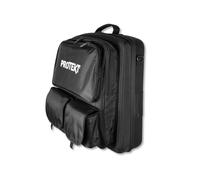 Protekt CDJ-3000 - Bolsa de transporte para DJ Pioneer Player con 4 bolsillos frontales para laptop, auriculares, cables y accesorios esenciales, Black, 525 x 510 x 165 mm, Bolsa para reproductor de